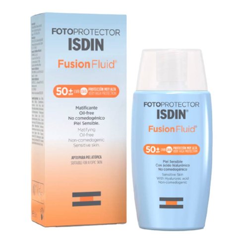 FOTOPROTECTOR ISDIN SPF 50 FUSION FLUID  1 ENVASE 50 ML