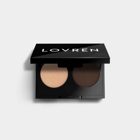 LOVREN SOMBRA OJOS OMBRETTO DUO BROWN OM2