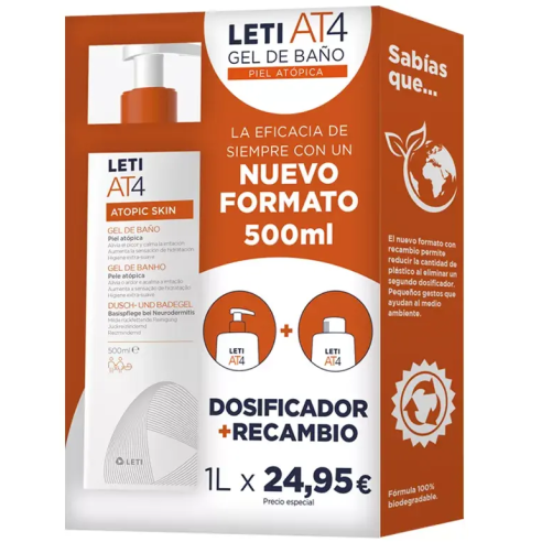 LETI AT4 GEL BAÑO 500500 ML