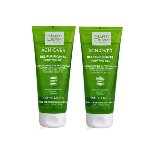 MARTIDERM ACNIOVER GEL PURIFICANTE DUPLO 2X200ML