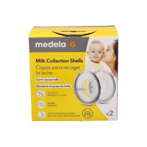 COPAS DE RECOGIDA DE LECHE  2 UNIDADES