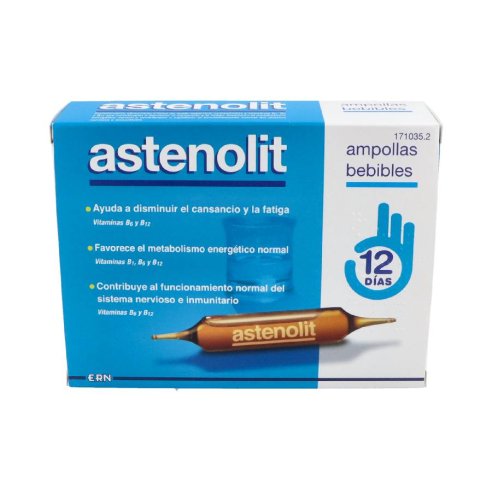 ASTENOLIT  12 AMPOLLAS BEBIBLES