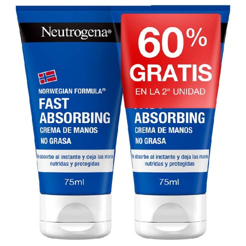NEUTROGENA CREMA DE MANOS RAPIDA ABSORCION 2U