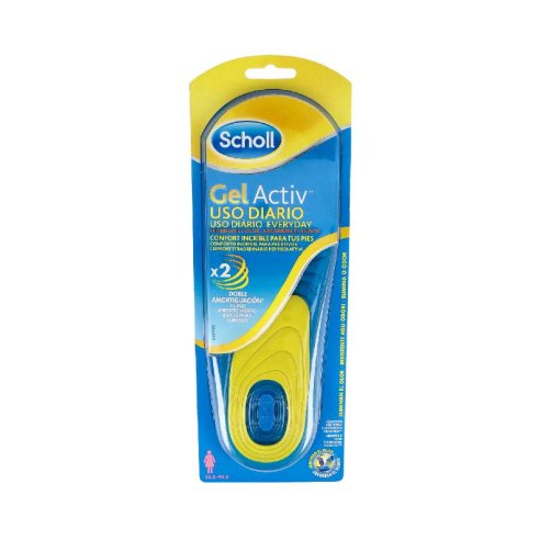 DR SCHOLL GELACTIV USO DIARIO  MUJER 1 PAR
