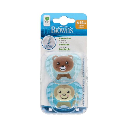 CHUPETE SILICONA DR BROWN´S PREVENT CLASSIC ANIMAL FACES 6 -