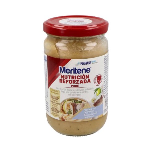 MERITENE PURE  1 FRASCO 300 G SABOR MERLUZA CON BECHAMEL