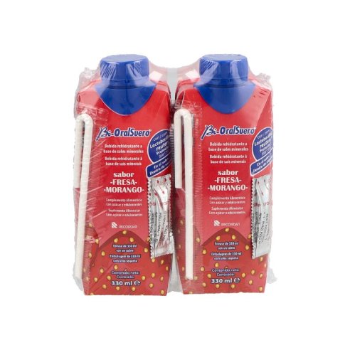 BIORALSUERO  2 TETRABRICK 330 ML SABOR FRESA