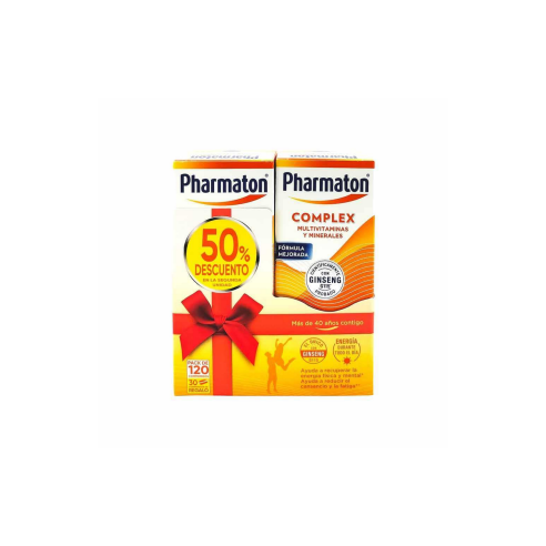 PHARMATON COMPLEX  2 ENVASES 60 COMPRIMIDOS PACK PROMOCIONAL