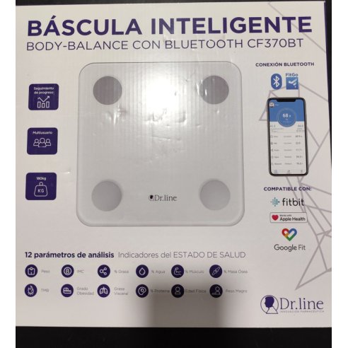 BASCULA INTELIGENTE BODY-BALANCE BLUETOOTH DR LINE 1 UNIDAD