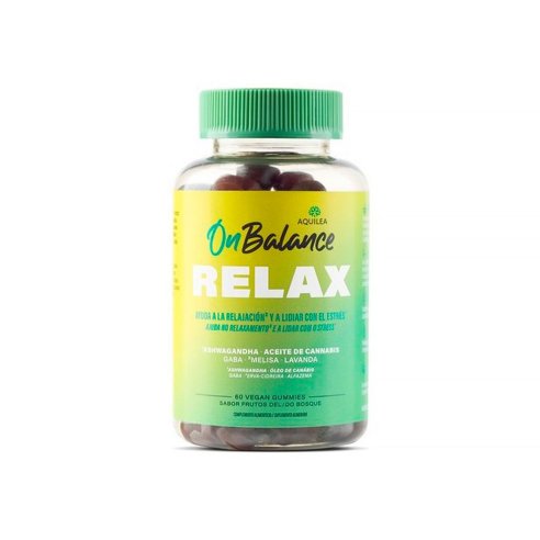 AQUILEA ONBALANCE RELAX  60 GOMINOLAS SABOR FRUTOS DEL BOSQU