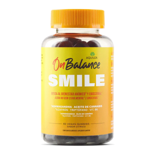 AQUILEA ONBALANCE SMILE  60 GOMINOLAS SABOR CITRICO