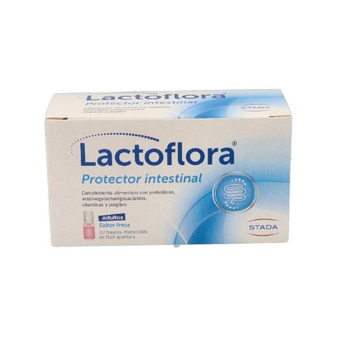 LACTOFLORA PROTECTOR INTESTINAL ADULTO  10 VIALES