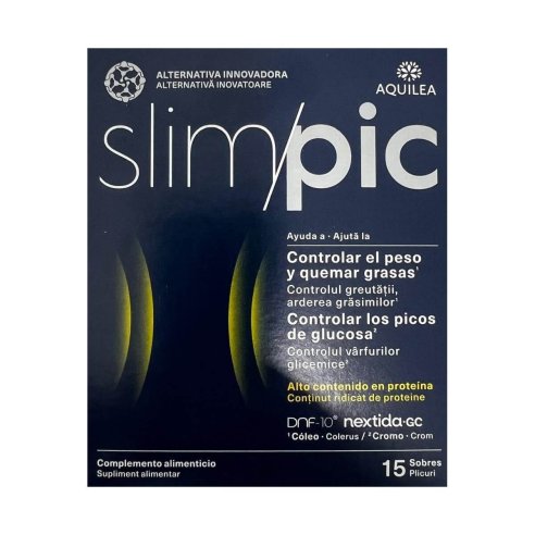 AQUILEA SLIMPIC  15 SOBRES SABOR LIMON