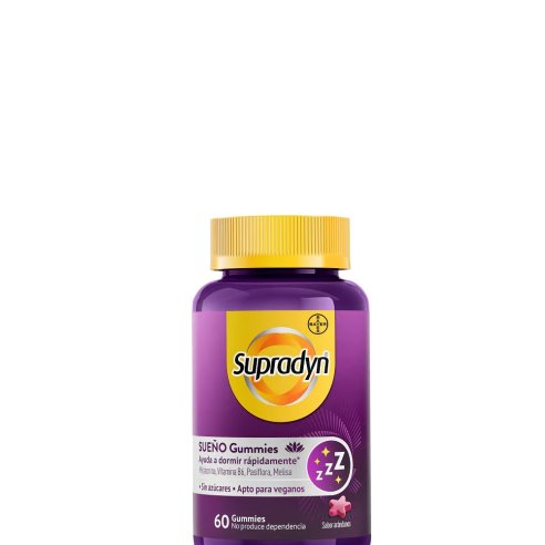 SUPRADYN SUEÑO GUMMIES  60 GUMMIES SABOR ARANDANOS