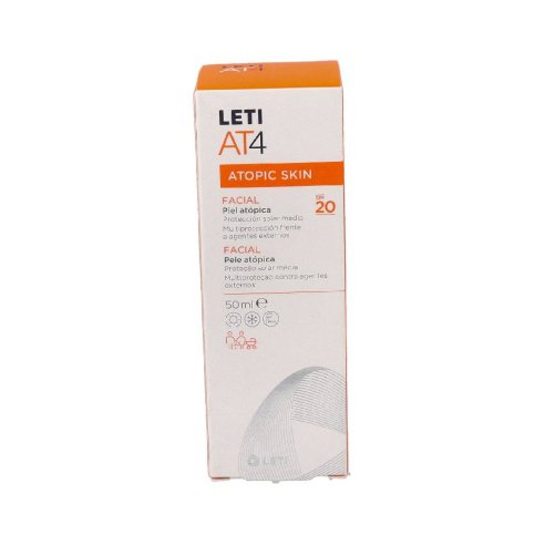 LETI AT4 CREMA FACIAL SPF 20 CREMA  1 TUBO 50 ML
