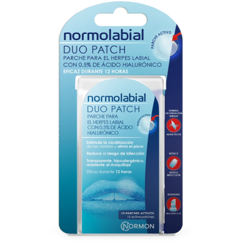 NORMOLABIAL PARCHES 15U