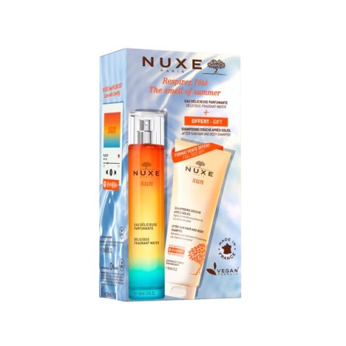 NUXE COFRE AGUA DELICIOSA SUNSHAMPOO DOUCHE