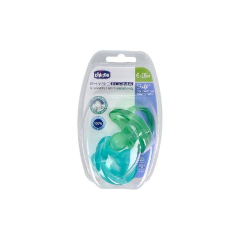 CHICCO PHYSIO SOFT CHUPE 6 - 16 M AZUL (216362)