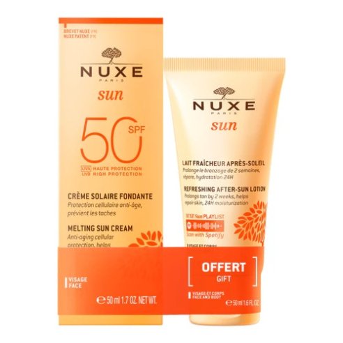 NUXE SUN CREME SOLAIRE FACIAL SPF50  AFTERSUN