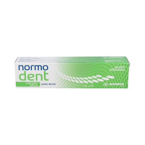 NORMODENT ANTICARIES BIFLUOR PASTA DENTAL  1 ENVASE 125 ML