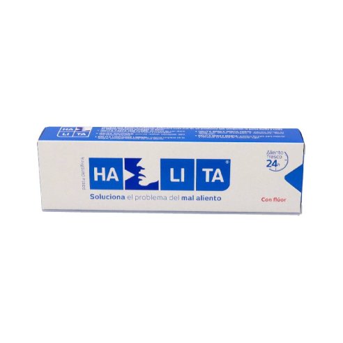 HALITA CON FLUOR PASTA DENTIFRICA  1 ENVASE 75 ML