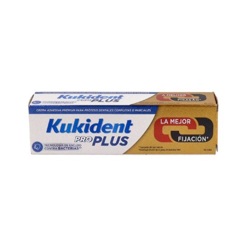 KUKIDENT PRO PLUS LA MEJOR FIJACION  1 ENVASE 40 G SABOR NEU