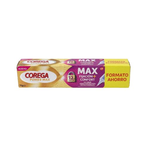 COREGA MAX FIJACION  CONFORT  1 TUBO 70 G SIN SABOR