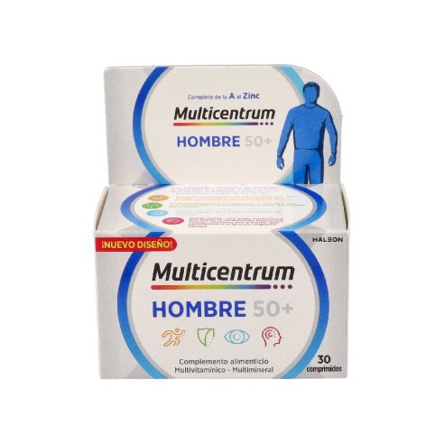 MULTICENTRUM HOMBRE 50  30 COMPRIMIDOS