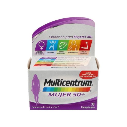 MULTICENTRUM MUJER 50  30 COMPRIMIDOS