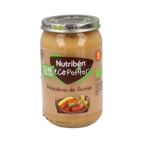 NUTRIBEN ECOPOTITOS MACEDONIA DE FRUTAS NF  1 ENVASE 235 G