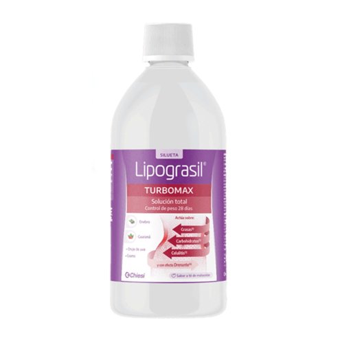 LIPOGRASIL TURBOMAX  1 ENVASE 500 ML SABOR TE DE MELOCOTON