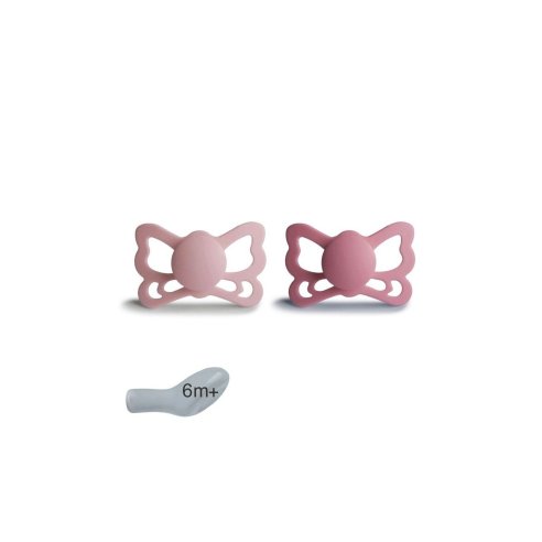 FRIGG CHUPETE SILICONA SIZE 2 6MESES BLUSH/CEDAR