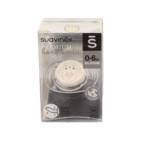 SUAVINEX CHUPE SILICONA ANATOMICO EVOLUTION 0 - 6 M(BAJA)