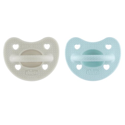 CHUPETE SILIC CHICCO PHYSIOFORMA LUXE 6-16M 2 UNID (NARANJA)