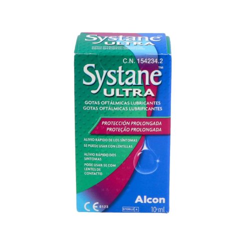 SYSTANE ULTRA GOTAS OFTALMICAS LUBRICANTES 1 ENVASE 10 ML